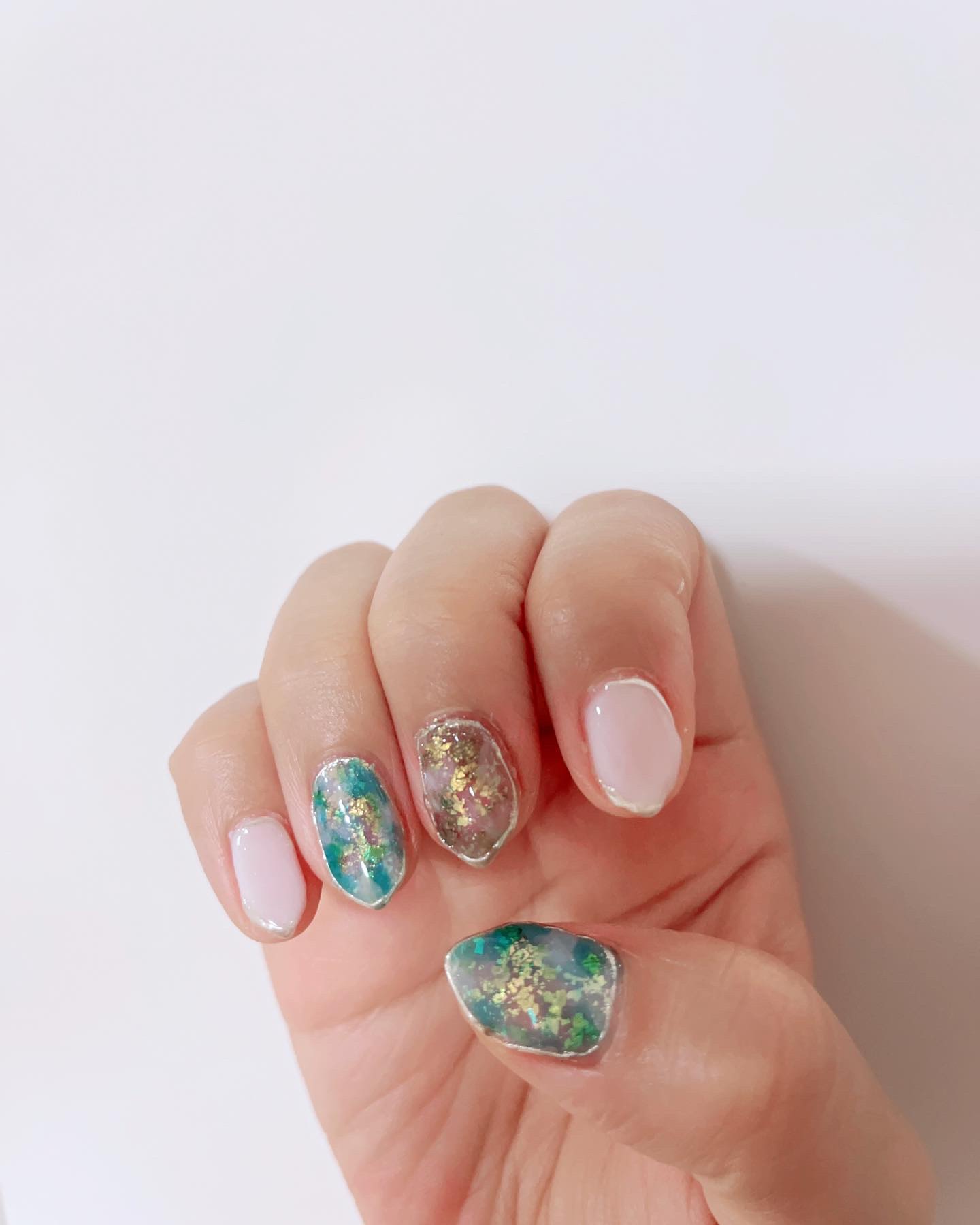 ネイル工房白パケカラージェル/ネイル工房/ジェルネイルを使ったクチコミ（1枚目）