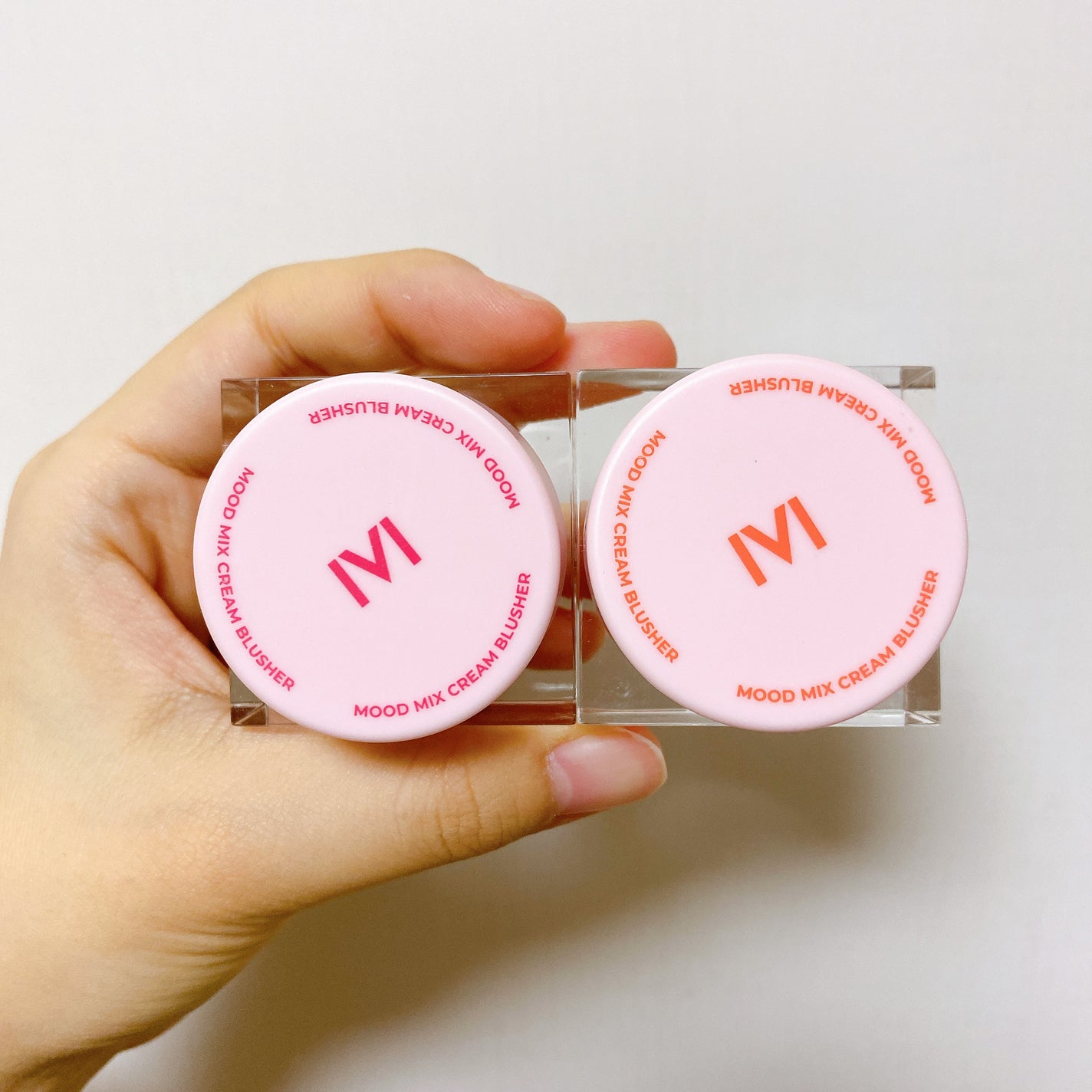 ムードミックスクリームブラッシャー/MAD PEACH/ジェル・クリームチークを使ったクチコミ(1枚目)