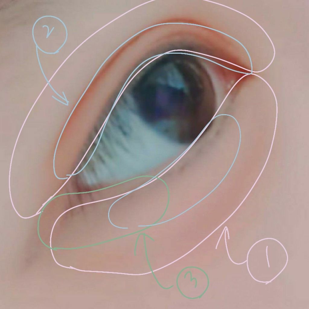 トーンアップアイシャドウ/CEZANNE/アイシャドウパレットを使ったクチコミ(3枚目)