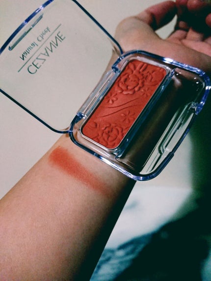 ナチュラル チークN/CEZANNE/パウダーチークを使ったクチコミ(4枚目)