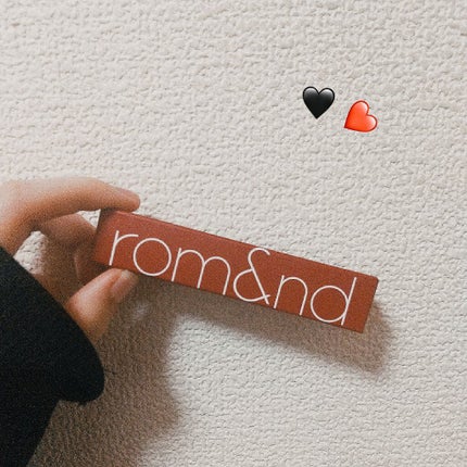 ゼロベルベットティント/rom&nd/リップティントを使ったクチコミ(1枚目)