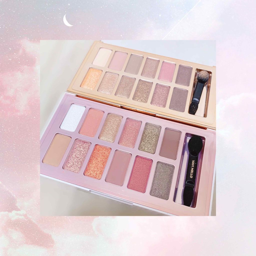 バレンタインボックス/VAVI MELLO/アイシャドウパレットを使ったクチコミ(2枚目)