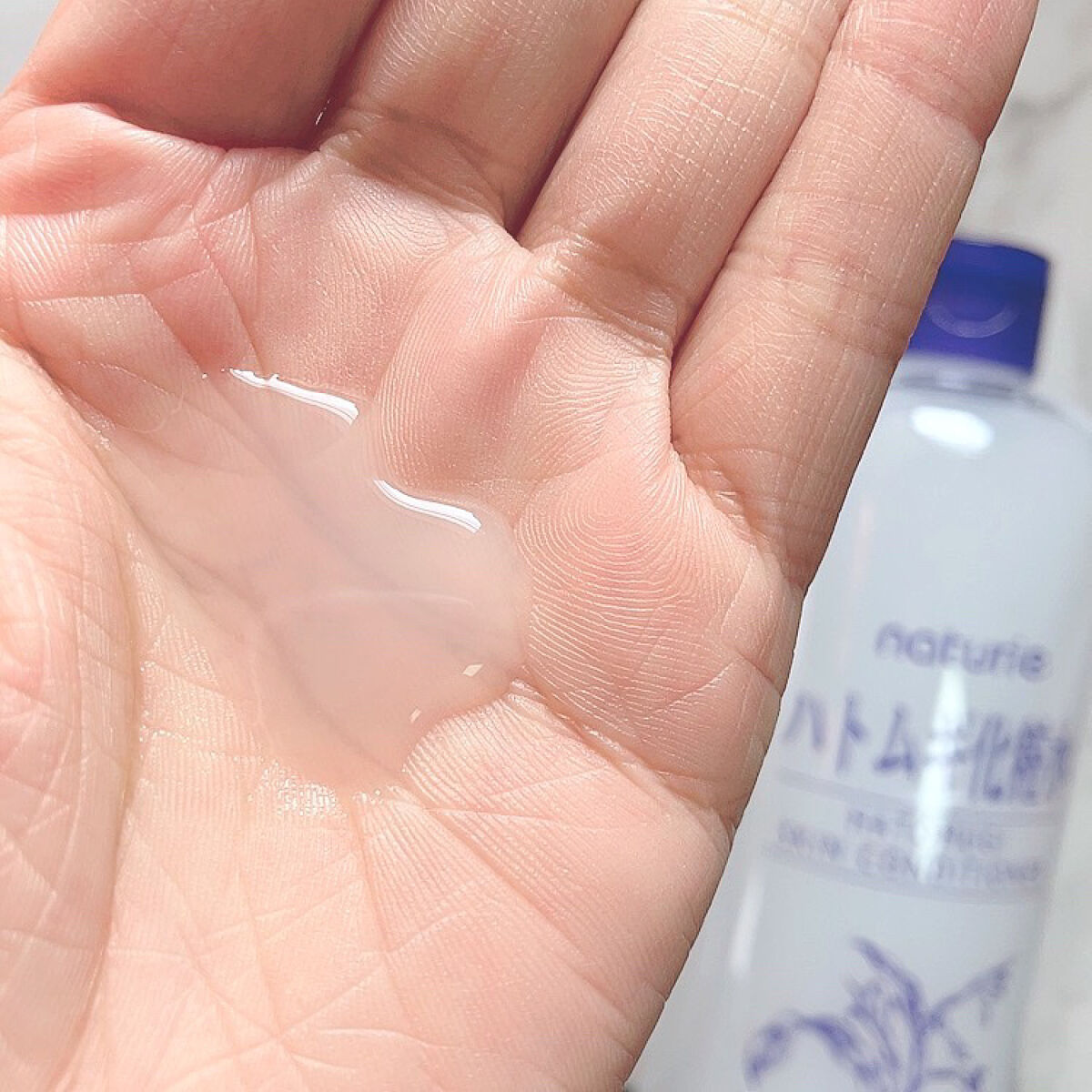 ハトムギ化粧水(ナチュリエ スキンコンディショナー R )/ナチュリエ/化粧水を使ったクチコミ（3枚目）