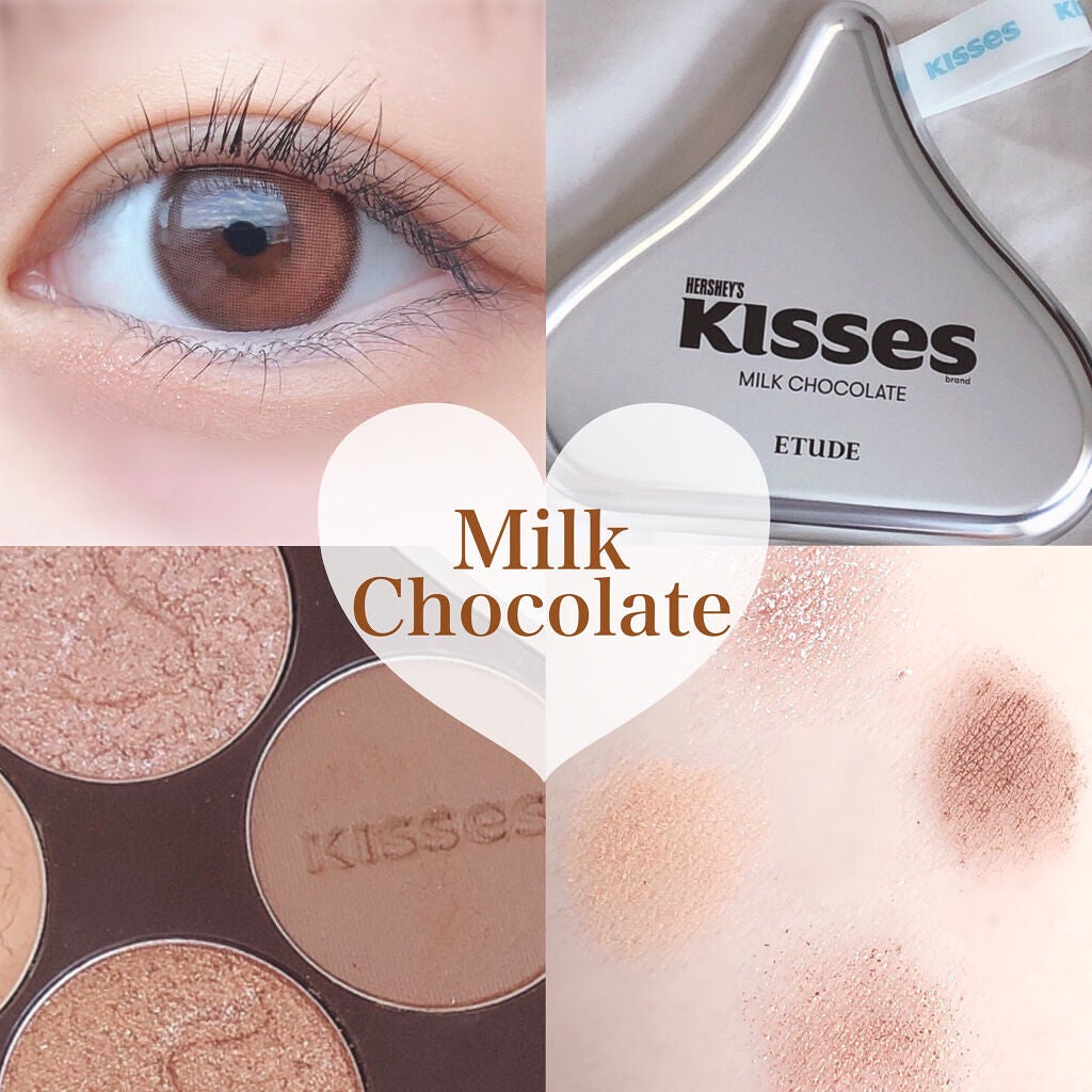 キスチョコレート プレイカラーアイズ/ETUDE/アイシャドウパレットを使ったクチコミ(1枚目)