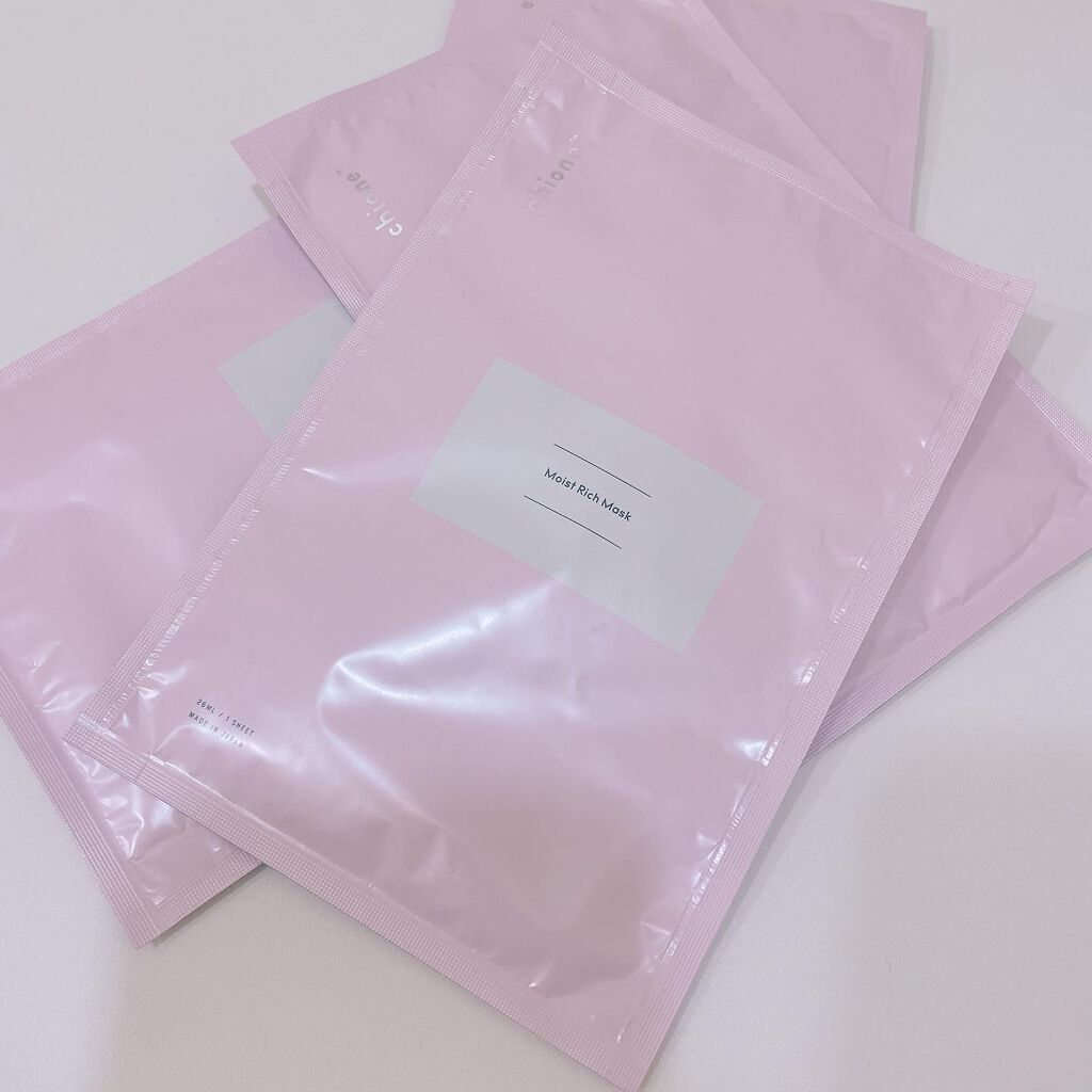 モイストリッチマスク/chione/シートマスク・パックを使ったクチコミ（1枚目）