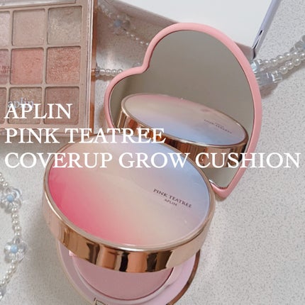ピンクティーツリーカバーアップグロウクッション/APLIN/クッションファンデーションを使ったクチコミ(1枚目)