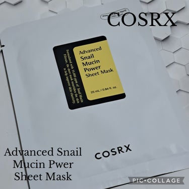 Advanced SNAIL Mucin Power Sheet Mask/COSRX/シートマスク・パックを使ったクチコミ（1枚目）