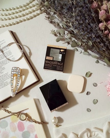 ドラマティックパウダリー EX/マキアージュ/パウダーファンデーションを使ったクチコミ(5枚目)