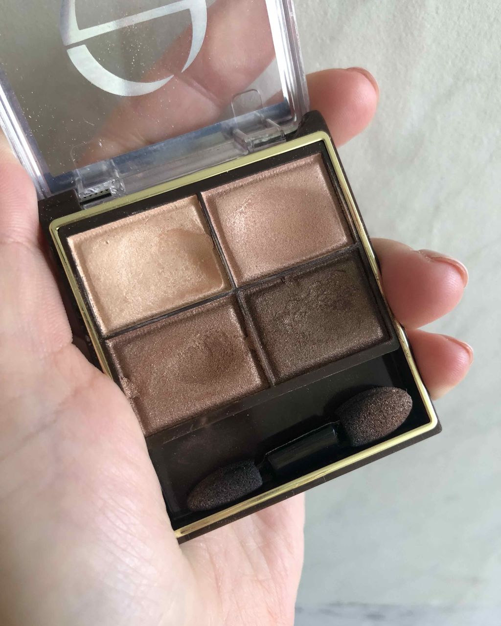 スキニーリッチシャドウ/excel/アイシャドウパレットを使ったクチコミ(2枚目)