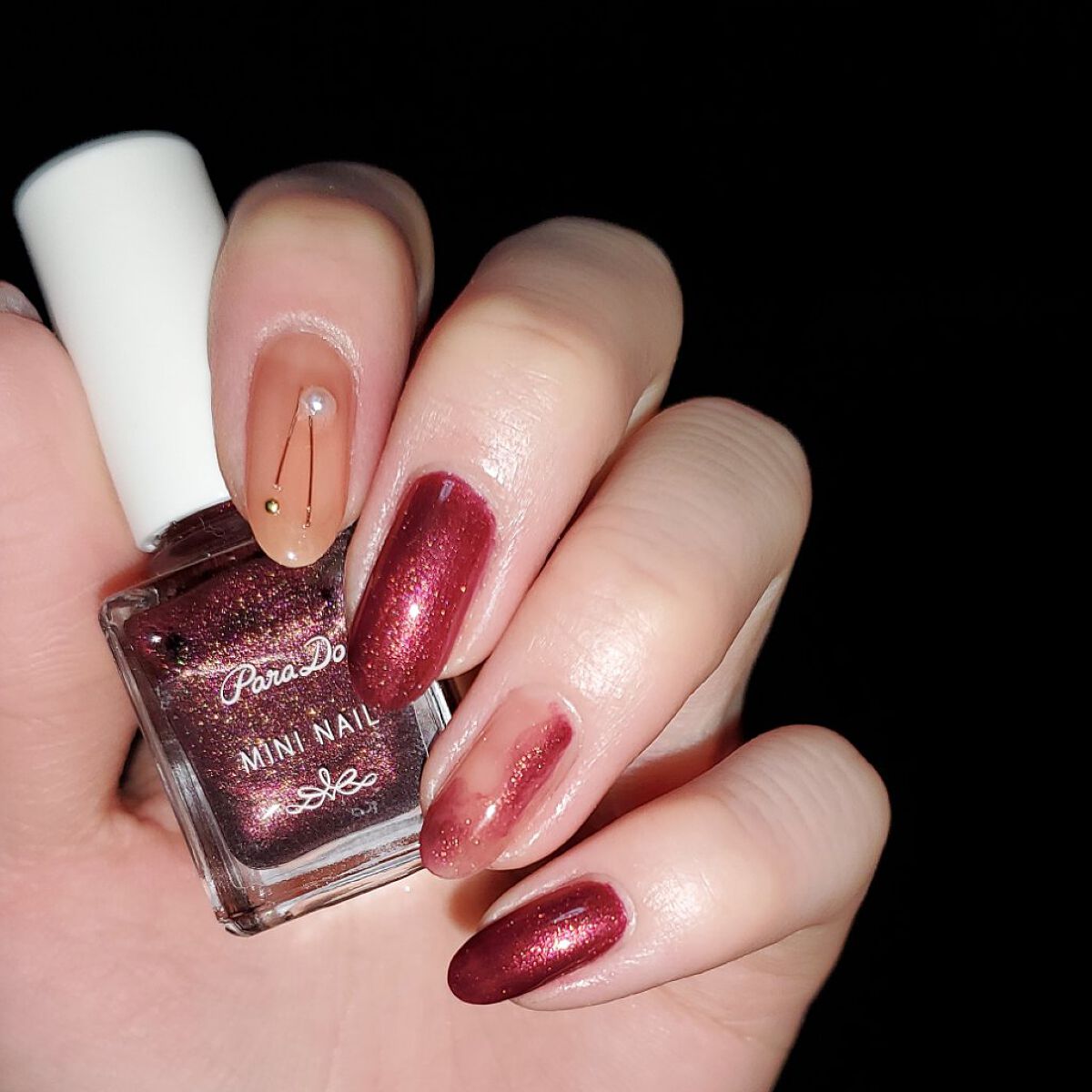 ミニネイル/パラドゥ/マニキュアを使ったクチコミ（3枚目）