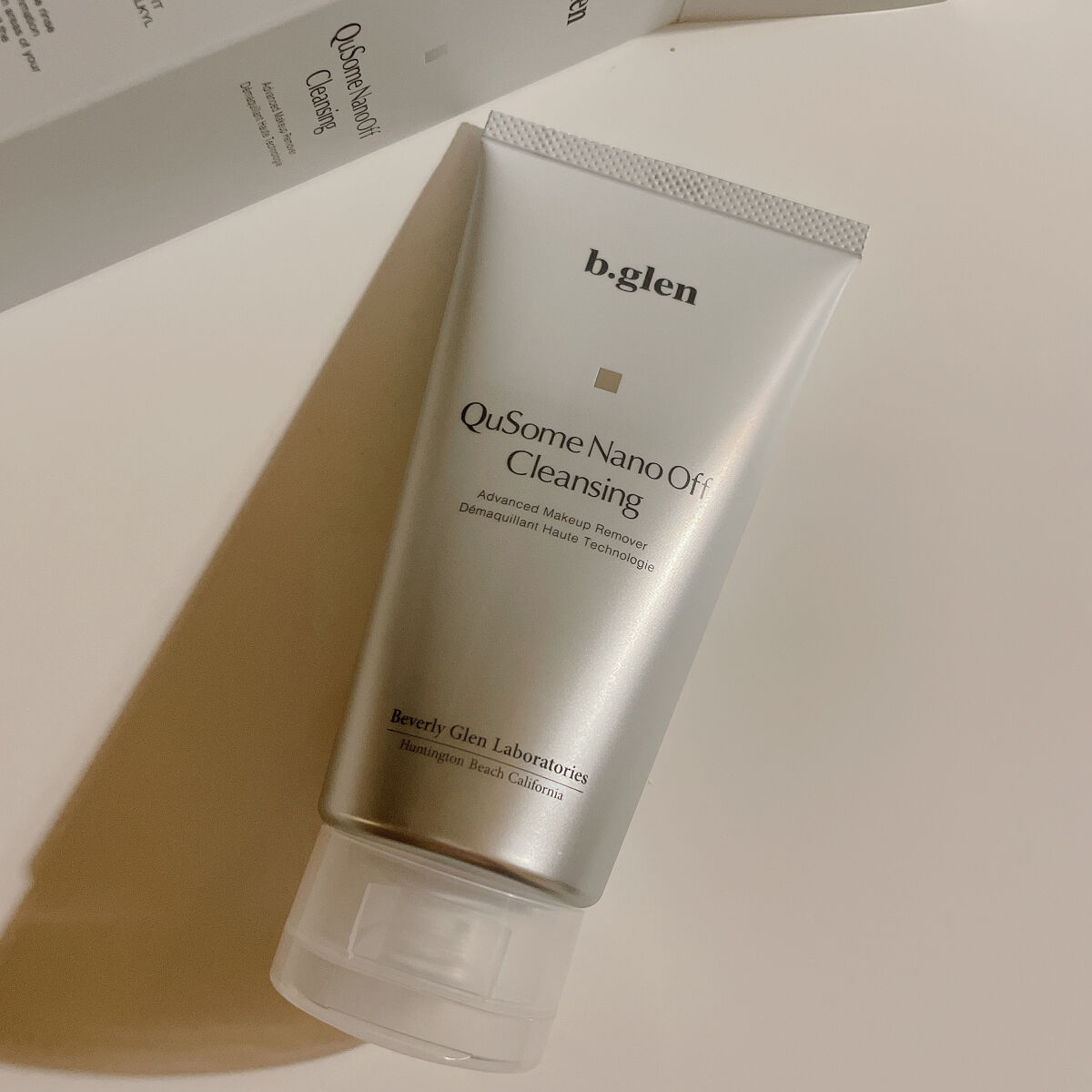 試してみた】QuSomeナノオフクレンジング b.glenの効果・肌質別