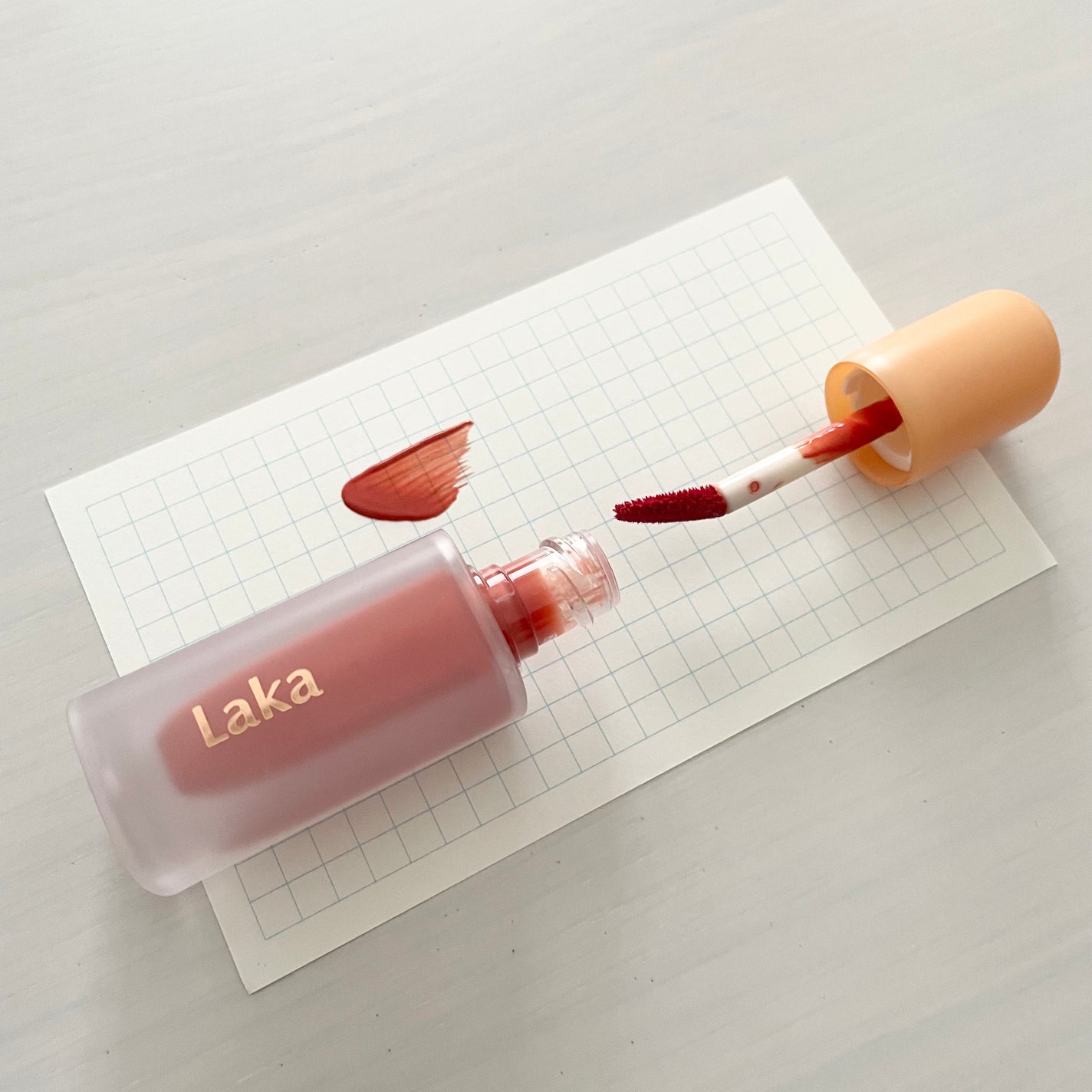 フルーティーグラムティント/Laka/リップティントを使ったクチコミ(4枚目)