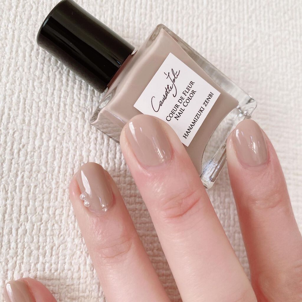 Coeur de Fleur Nail Color HANAMIZUKI ZENBI 【はなみずきぜんび/Causette.Joli/マニキュアを使ったクチコミ（3枚目）