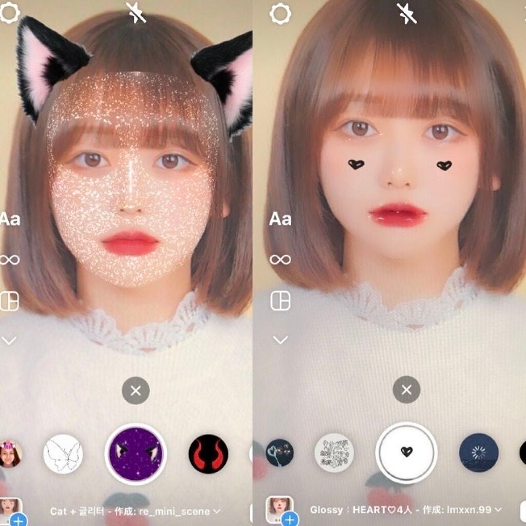 3しゃい on LIPS 「加工までが化粧🩰❕❕今回はわたしのお気に入りの𝐈𝐧𝐬𝐭𝐚𝐠𝐫𝐚..」(2枚目)