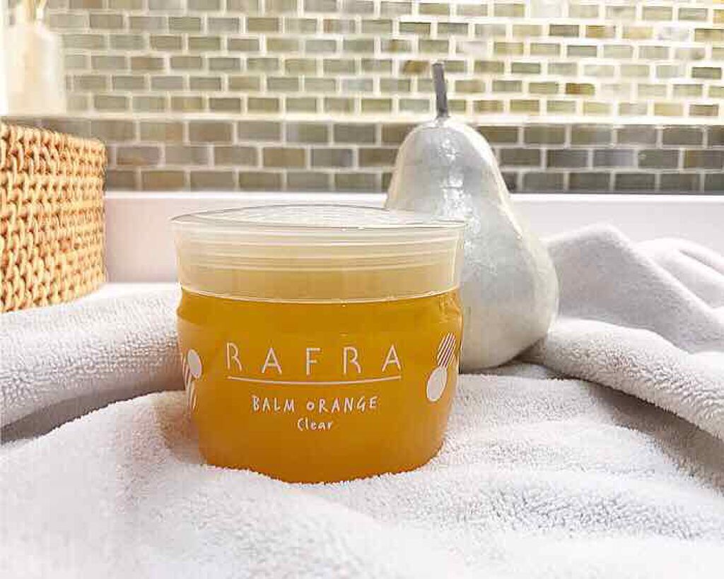 バームオレンジ/RAFRA/クレンジングバームを使ったクチコミ(1枚目)