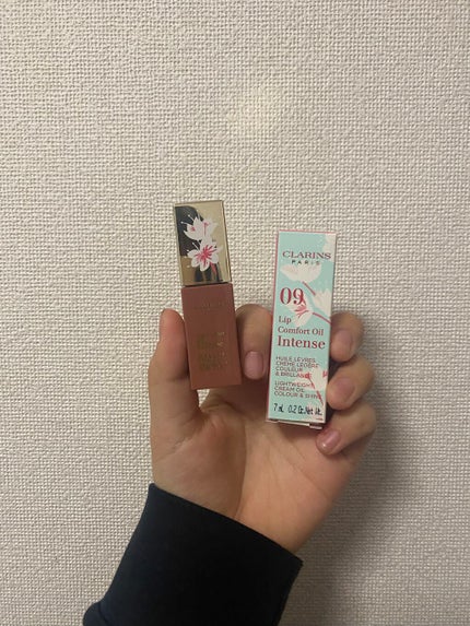 コンフォート リップオイル インテンス/CLARINS/リップグロスを使ったクチコミ(1枚目)