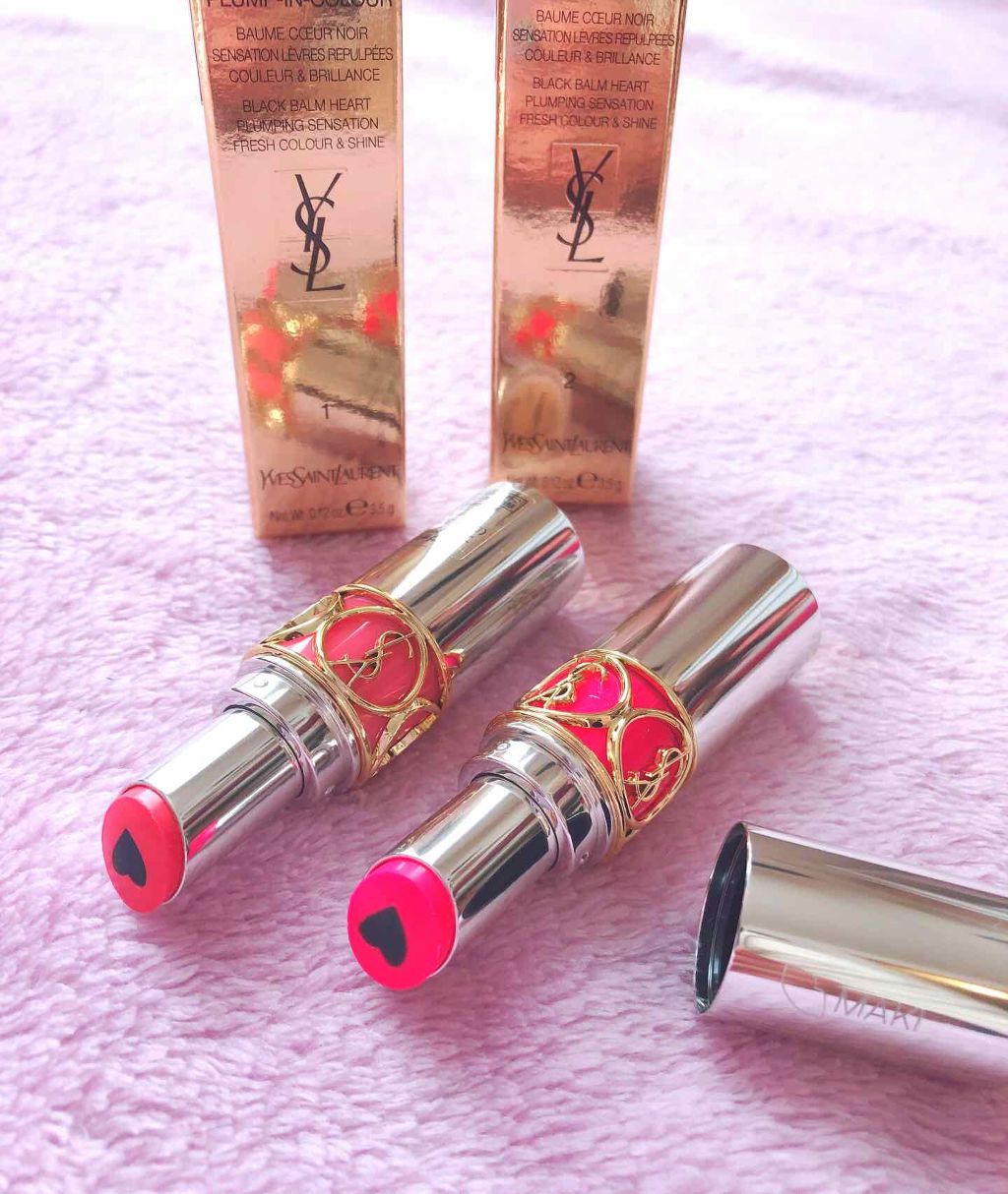 ヴォリュプテ プランプインカラー/YVES SAINT LAURENT BEAUTE/口紅を使ったクチコミ(1枚目)