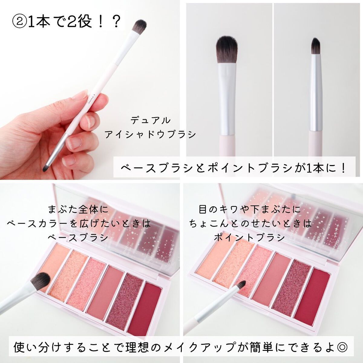 パレードオブライト ホリデーメイクアップキット/ETUDE/メイクアップキットを使ったクチコミ(4枚目)