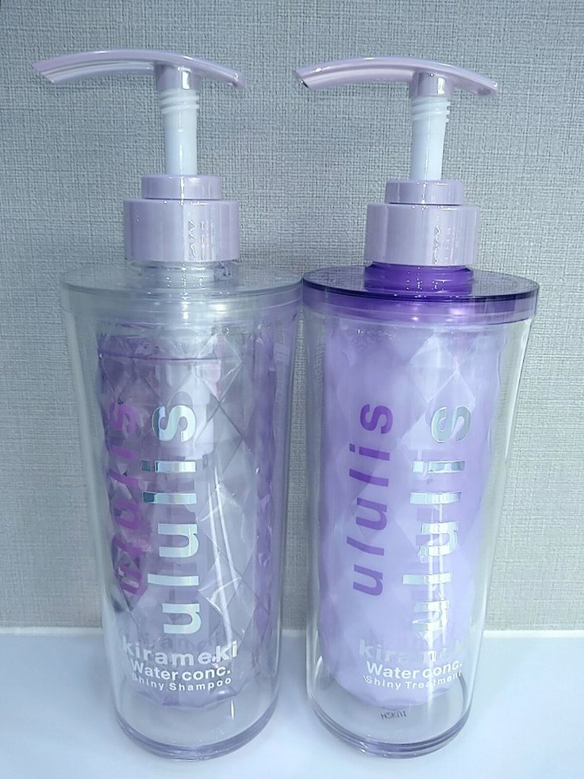 キラメキ ウォーターコンク シャイニー シャンプー/ヘアトリートメント/ululis/市販シャンプーを使ったクチコミ（1枚目）