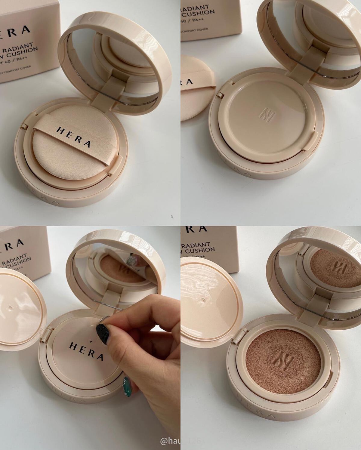スキン ラディアント グロウ クッション/HERA/クッションファンデーションを使ったクチコミ(2枚目)