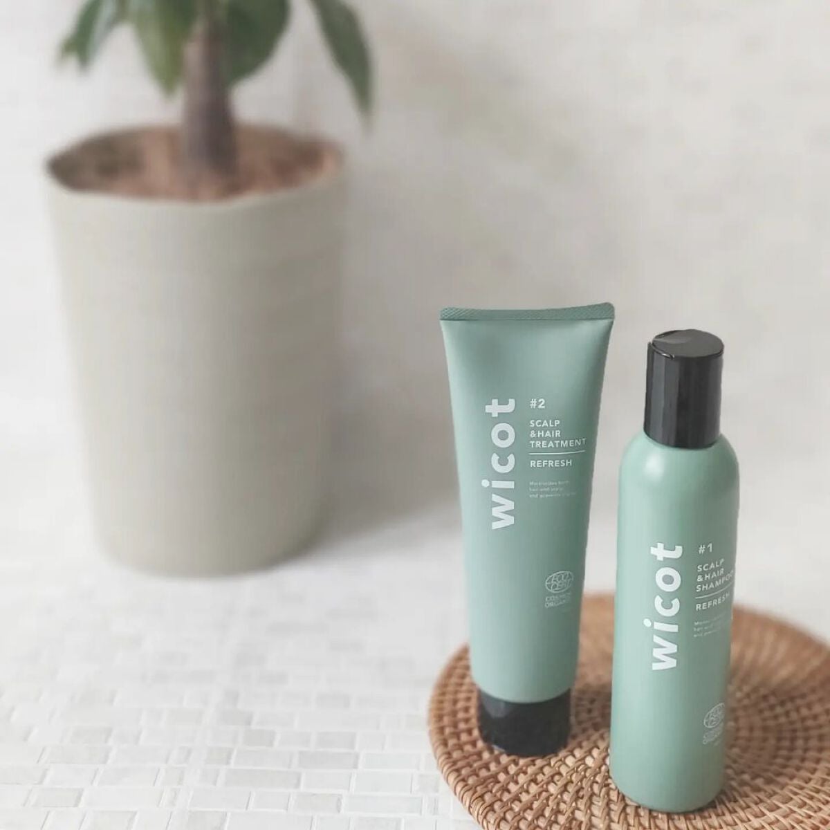 スカルプ&ヘア シャンプー/トリートメント リフレッシュ/wicot/市販シャンプーを使ったクチコミ(1枚目)