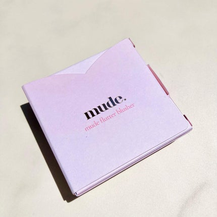 フラッターブラッシャー/mude./パウダーチークを使ったクチコミ(5枚目)