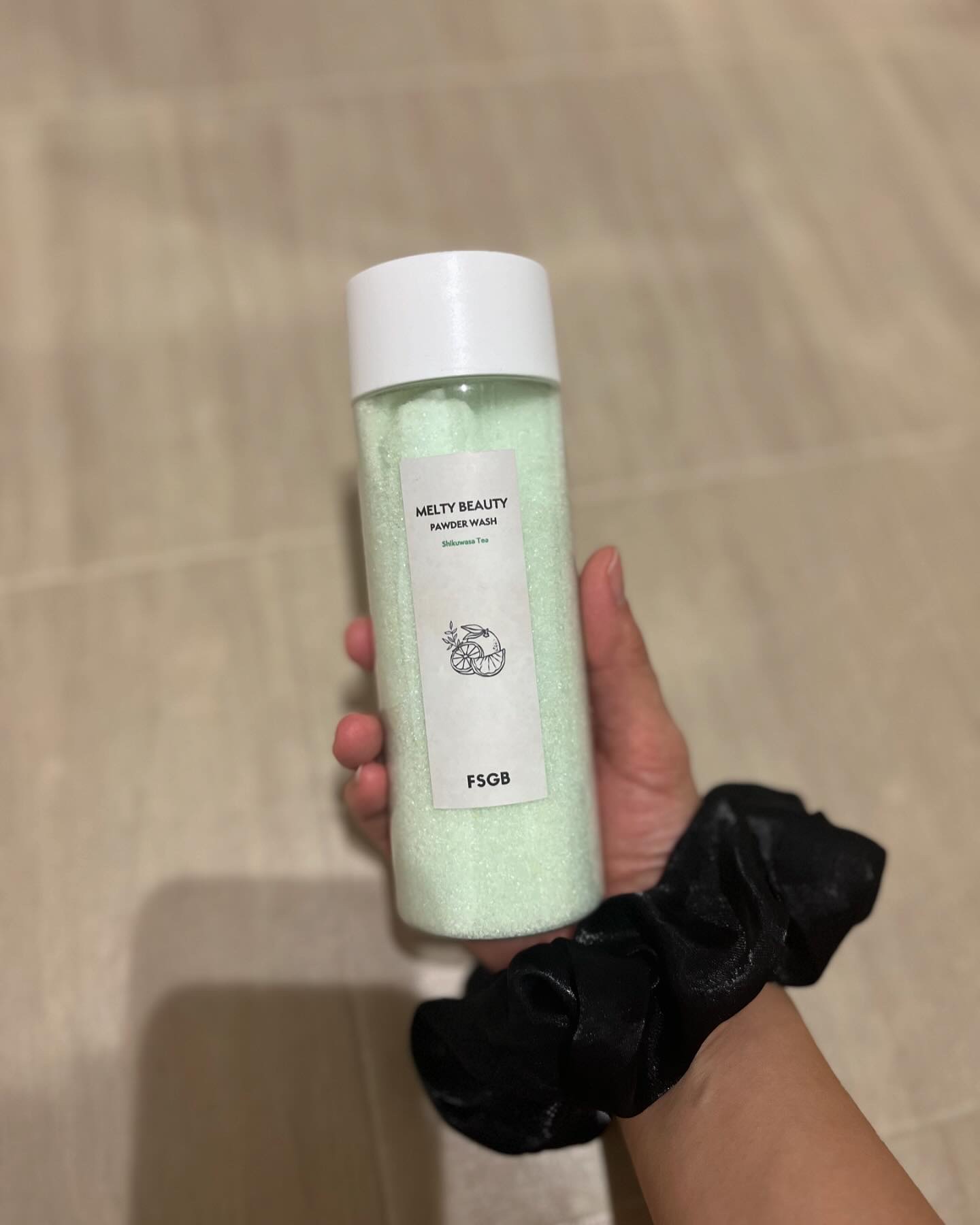 沖縄とろみ美容 パウダーウォッシュ シークヮーサーティー/FSGB/洗顔パウダーを使ったクチコミ（1枚目）