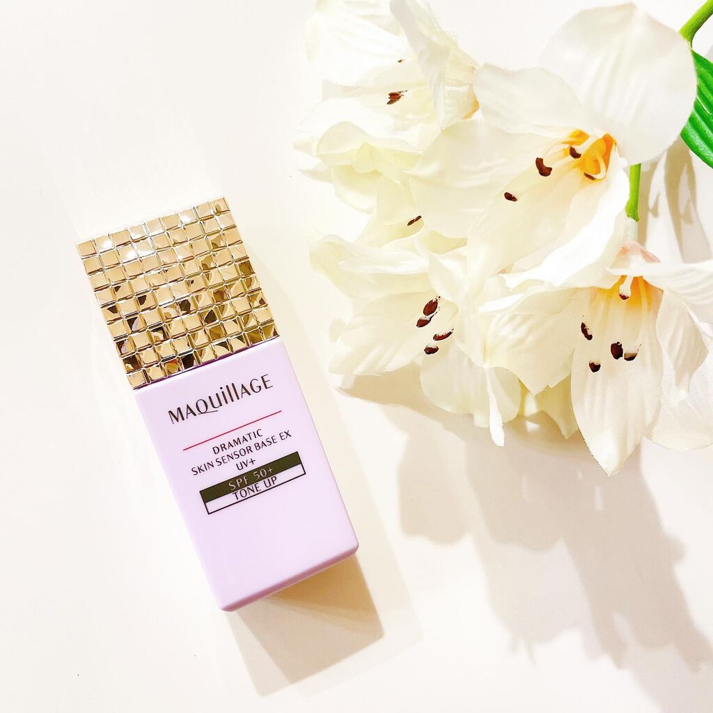 ドラマティックスキンセンサーベース EX UV+/マキアージュ/化粧下地を使ったクチコミ（1枚目）