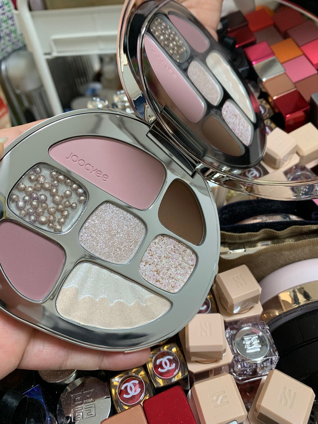 琥珀マルチパレット/Joocyee/アイシャドウパレットを使ったクチコミ(1枚目)