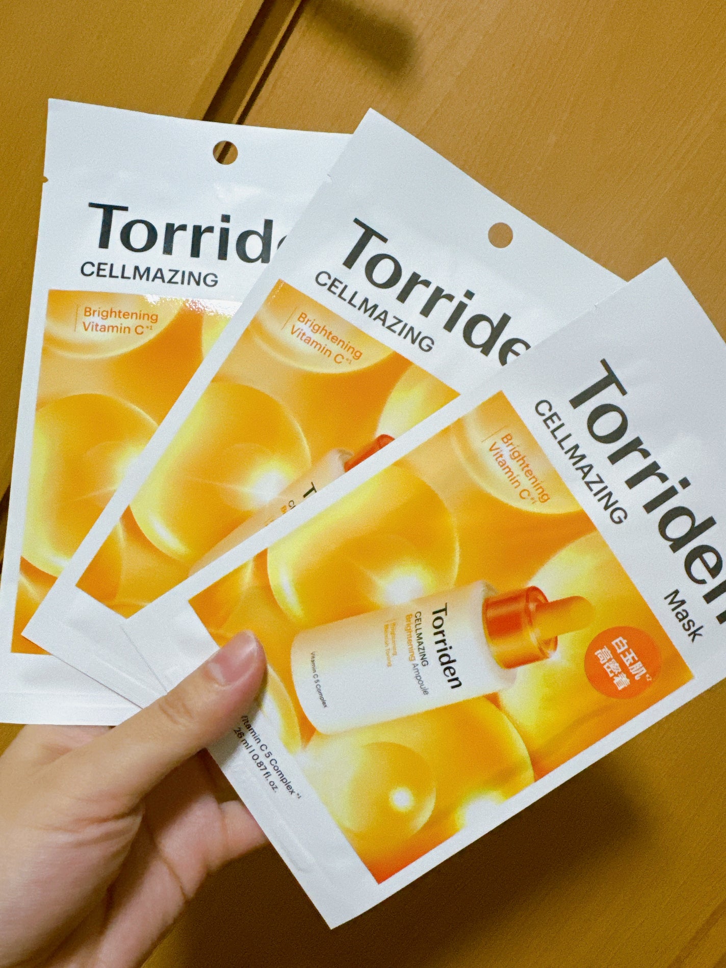 セルメイジング ビタC ブライトニングマスク/Torriden/シートマスク・パックを使ったクチコミ(1枚目)