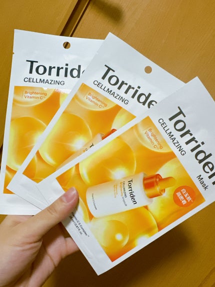 セルメイジング ビタC ブライトニングマスク/Torriden/シートマスク・パックを使ったクチコミ(1枚目)