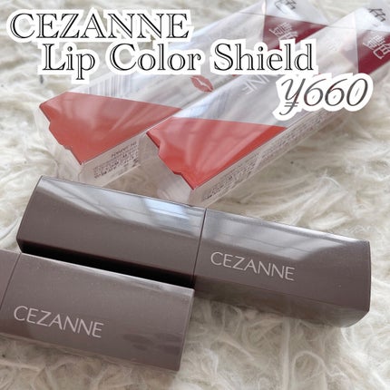 リップカラーシールド/CEZANNE/口紅を使ったクチコミ(10枚目)