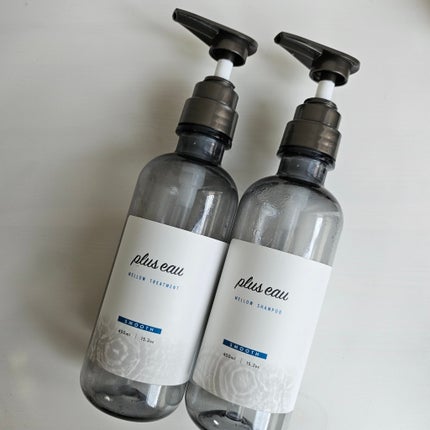 メロウシャンプー/メロウトリートメント/plus eau/市販シャンプーを使ったクチコミ(1枚目)