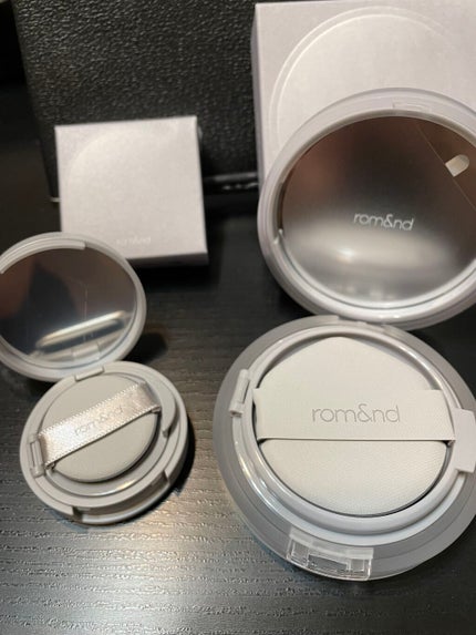 ヌーゼロクッション/rom&nd/クッションファンデーションを使ったクチコミ(2枚目)