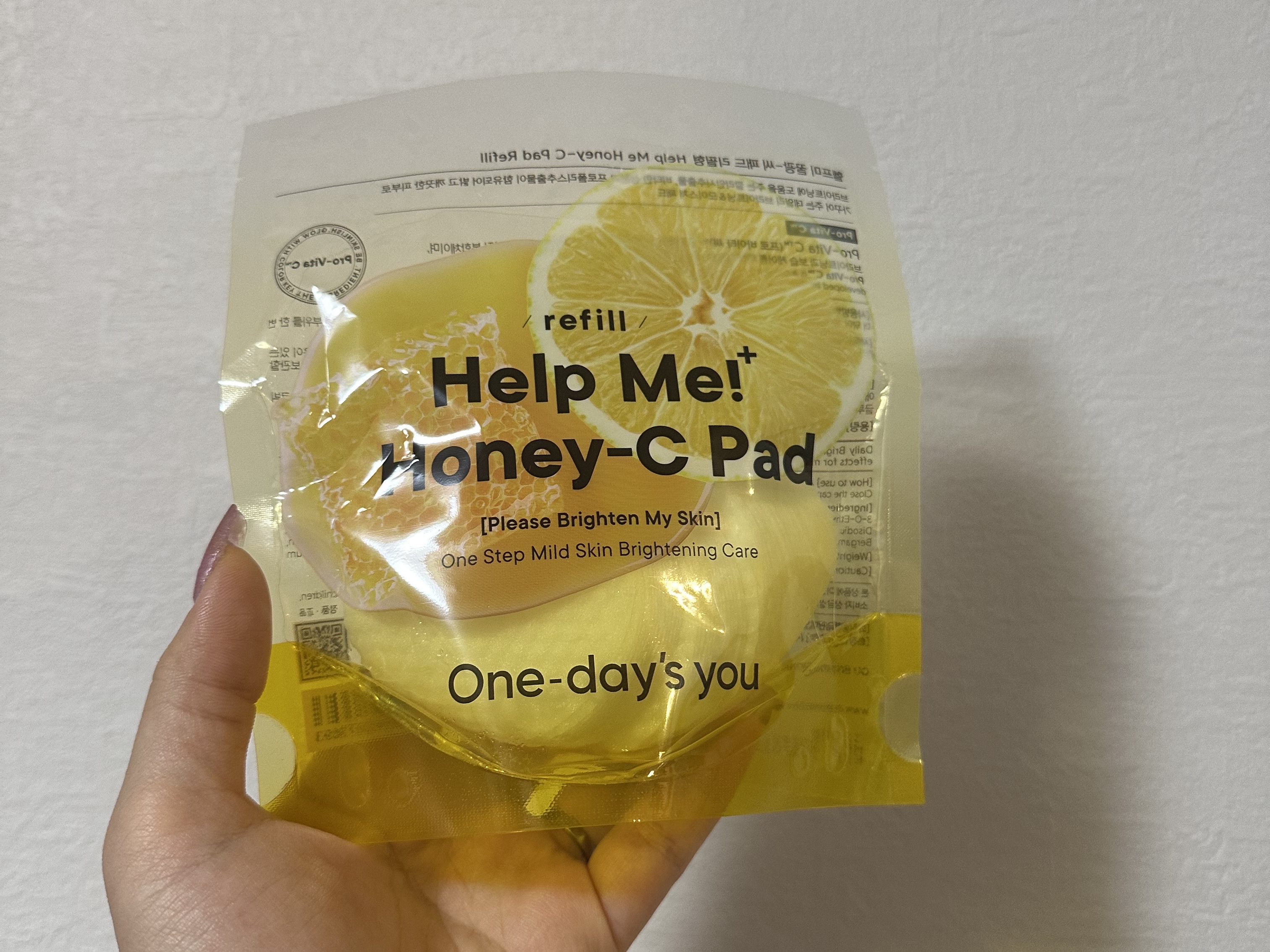ヘルプミー! ハニーCパッド/One-day's you/トナーパッドを使ったクチコミ（1枚目）