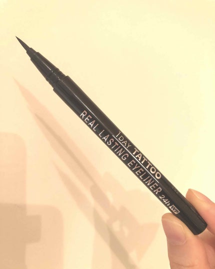 リアルラスティングアイライナー24h/K-パレット/リキッドアイライナーを使ったクチコミ(2枚目)