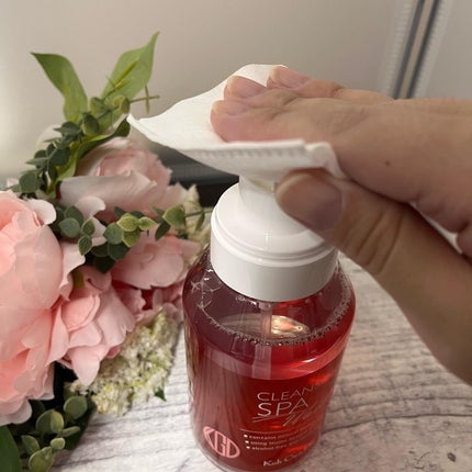 Koh Gen Do クレンジングウォーターのクチコミ「簡単ひとふき!
江原道 クレンジングウォーター
をお試しです♪
これ1本でメイク落とし、洗顔、.....」(3枚目)