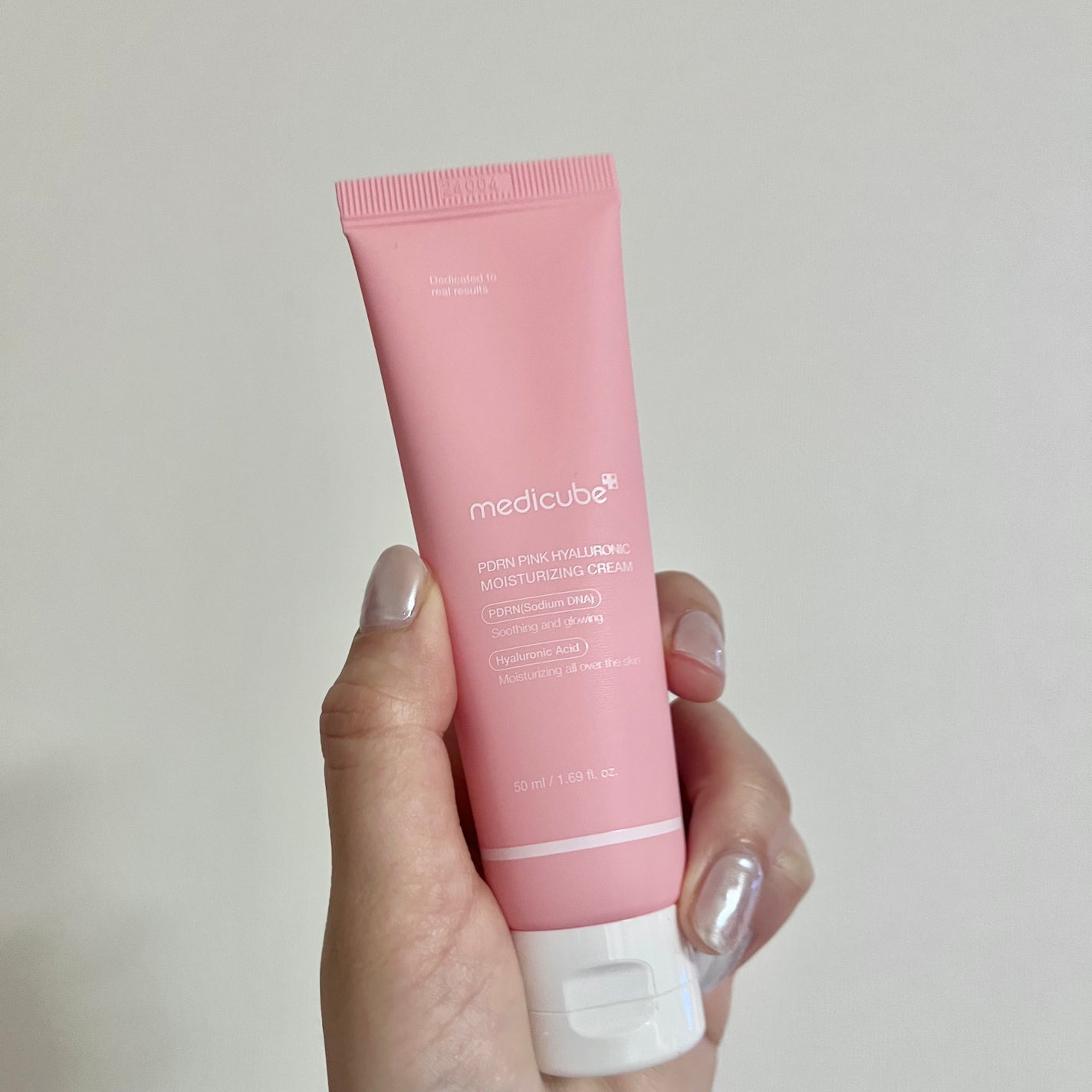 PDRN ピンク ヒアルロニック 水分クリーム/MEDICUBE/フェイスクリームを使ったクチコミ(1枚目)