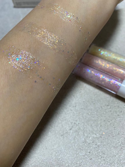 ダズリングアイグリッター/NAMING./リキッドアイシャドウを使ったクチコミ(2枚目)