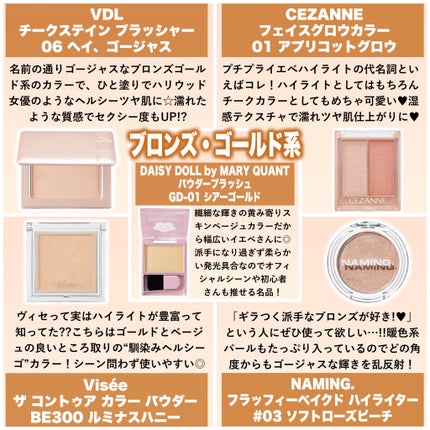 パールグロウハイライト/CEZANNE/パウダーハイライトを使ったクチコミ(8枚目)