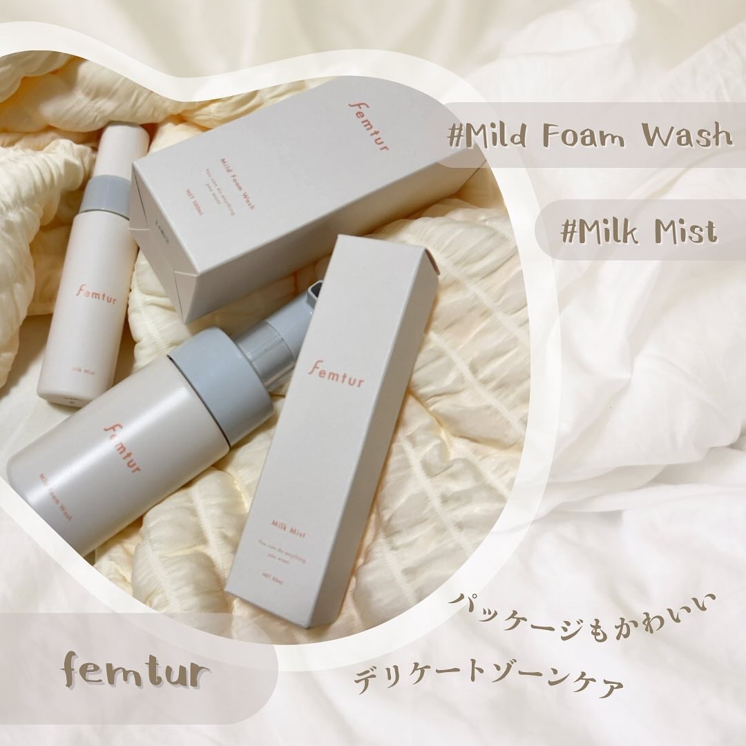 フェムチャー マイルドフォームウォッシュ/アンファー(スカルプD)/デリケートゾーンケアを使ったクチコミ(1枚目)