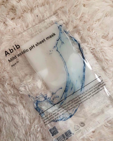 【abib】弱酸性ｐHシートマスク Abib Mild Acidic pH Sheet Mask ♡

肌に一番近いｐH値の透明パックでしっかり保湿しながら、低刺激ケアが出来ます！

セラムを肌に吸収さ