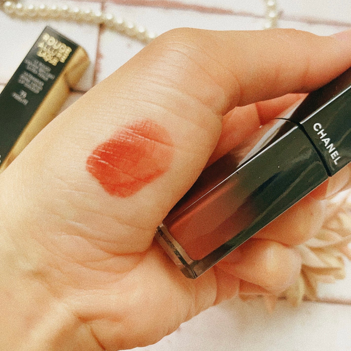 ルージュ アリュール ラック/CHANEL/口紅を使ったクチコミ(3枚目)