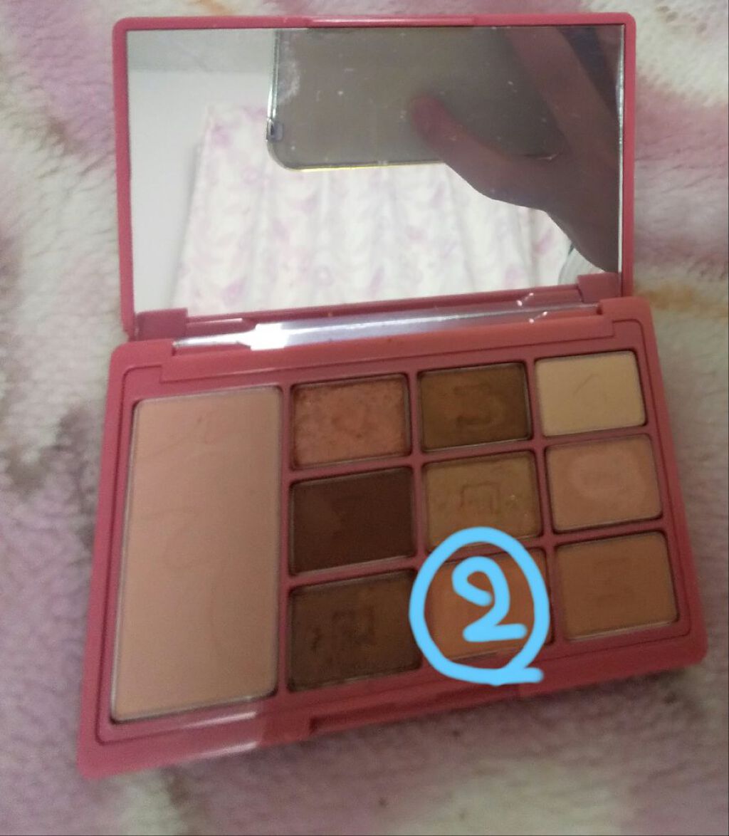 【旧品】パーフェクトスタイリストアイズ/キャンメイク/アイシャドウパレットを使ったクチコミ（2枚目）