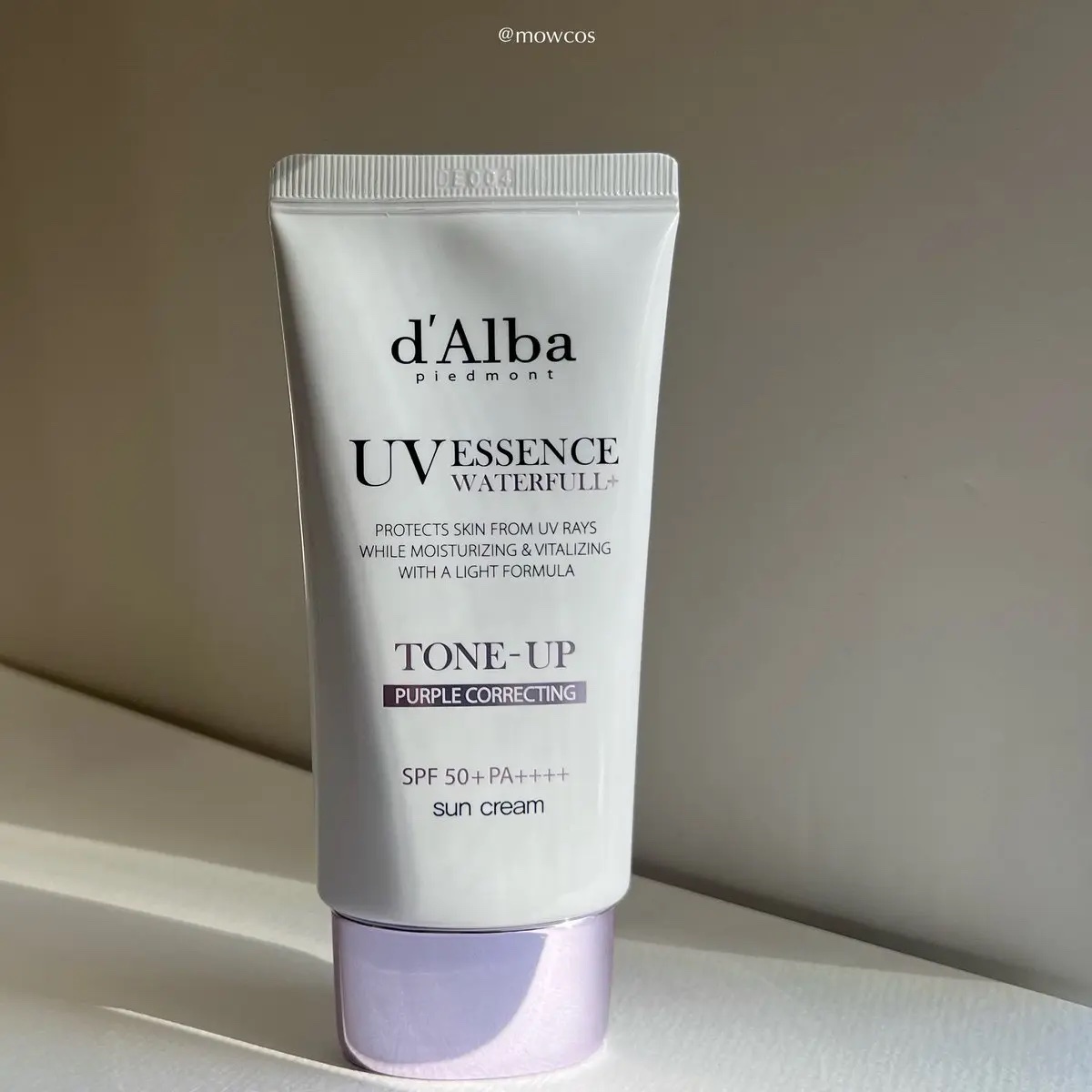 ダルバ ウォータフル トーンアップ サンクリーム(パープル)/ダルバ/日焼け止めクリームを使ったクチコミ（1枚目）
