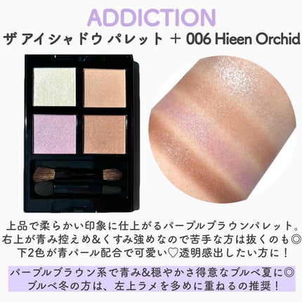 アディクション ザ アイシャドウ パレット/ADDICTION/アイシャドウパレットを使ったクチコミ(3枚目)