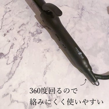 mod's hair スタイリッシュ カーリングアイロン 25mm MHI-2549-Kのクチコミ「コテ！といえば学生の頃からモッズヘアのものを使うというか持つのがもう当たり前のように使っていた.....」（2枚目）