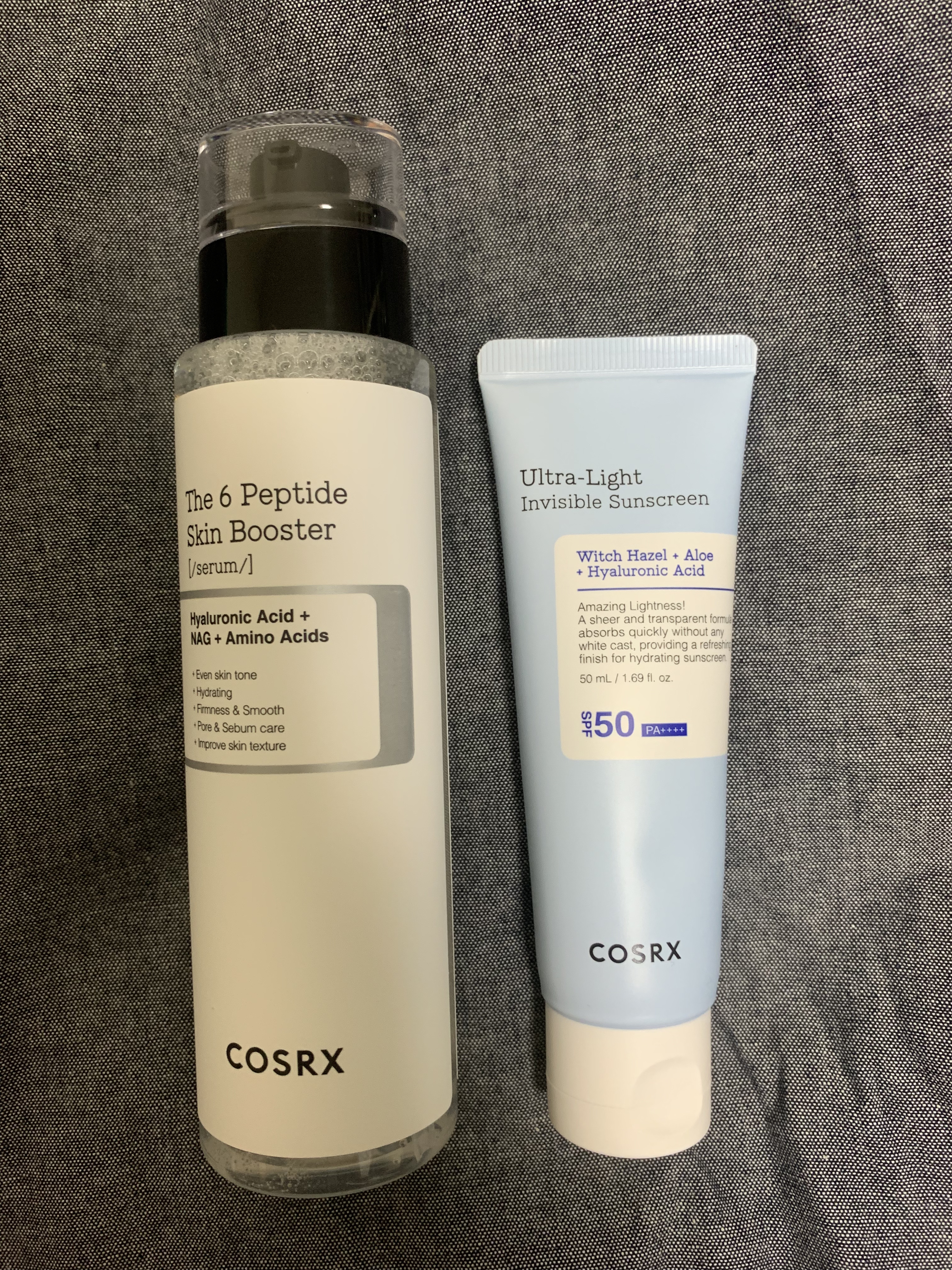 ウルトラライト透明UVクリーム/COSRX/日焼け止めクリームを使ったクチコミ（1枚目）