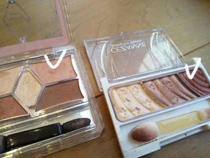 トーンアップアイシャドウ/CEZANNE/アイシャドウパレットを使ったクチコミ(2枚目)