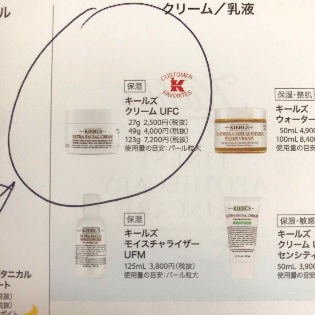 クリーム UFC/Kiehl's/フェイスクリームを使ったクチコミ(6枚目)